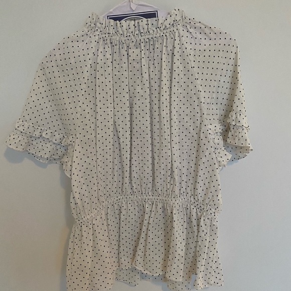 Rebecca Taylor polka dot top - Picture 3 of 5